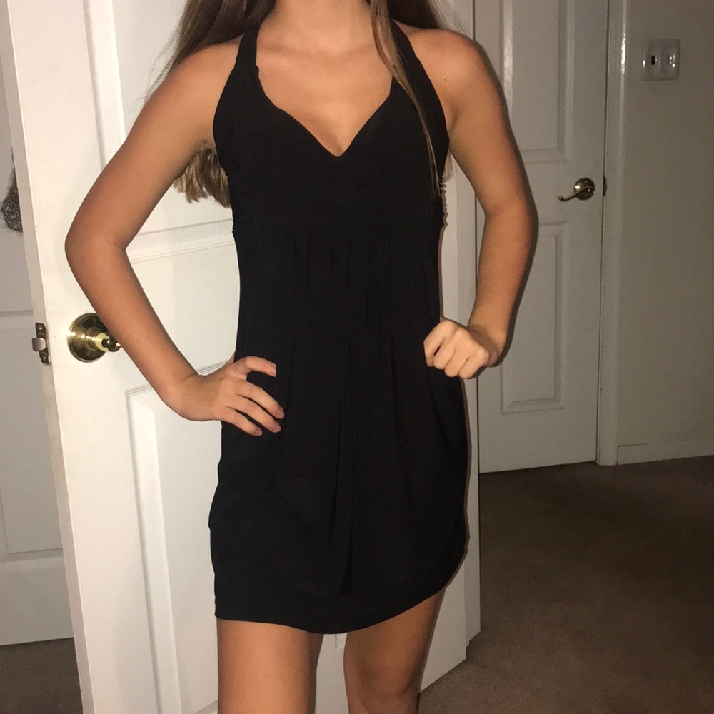 Sexy black dress